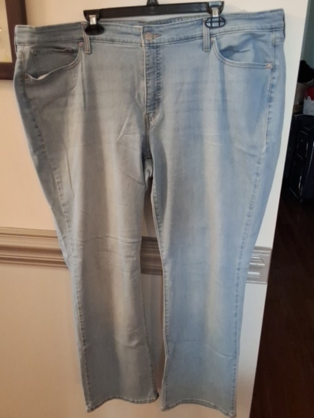 Levi's Light Blue Straight Leg Jeans